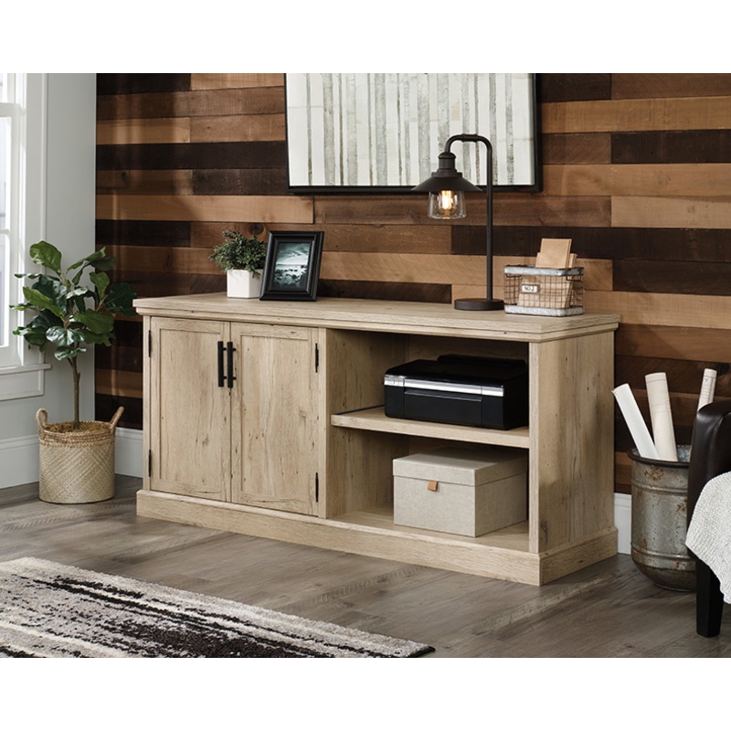 Aspen Post Wood Storage Credenza  Prime Oak (427018)  Sauder
