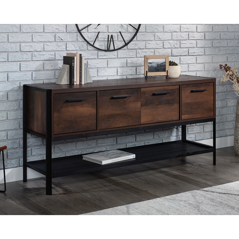 Briarbrook Credenza Barrel Oak (430074) – Sauder