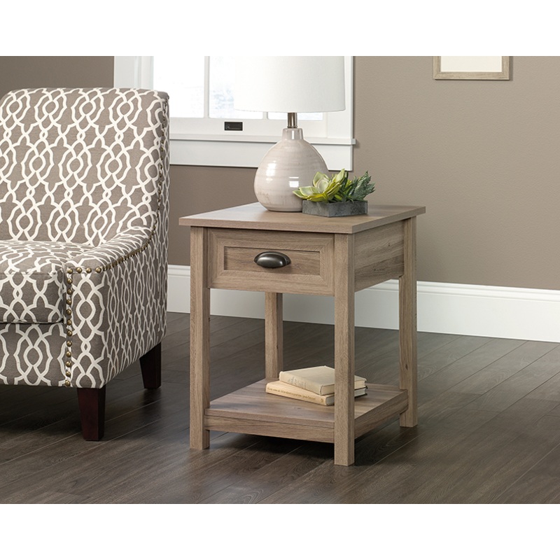 County Line Side Table Night Stand 417771 Sauder