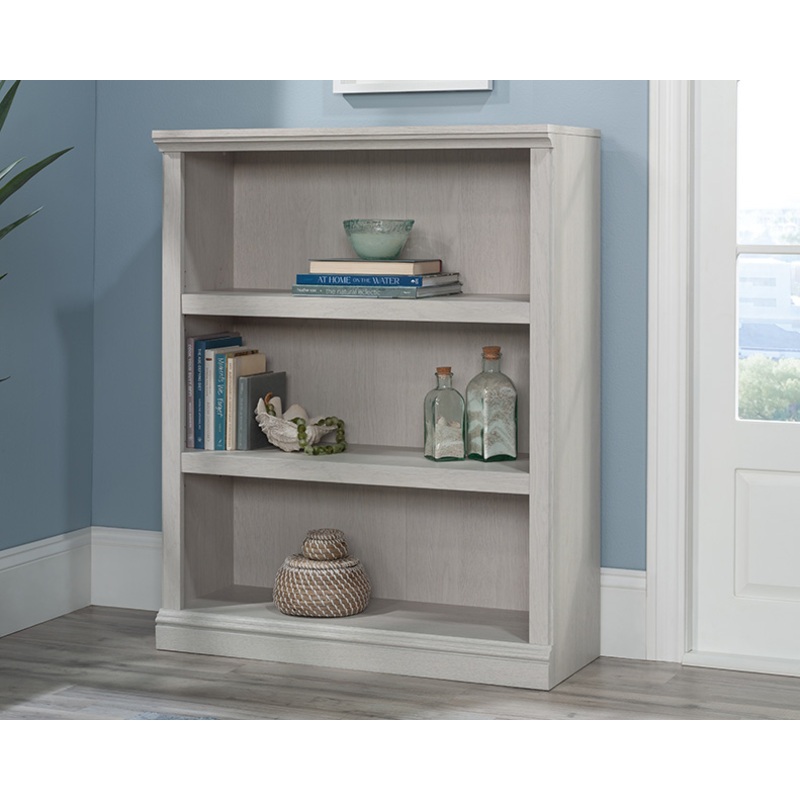 Sauder Select 3-Shelf Bookcase Glacier Oak (434824)  Sauder