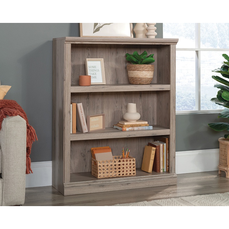 Sauder Select 3-Shelf Bookcase Laurel Oak (434826)  Sauder