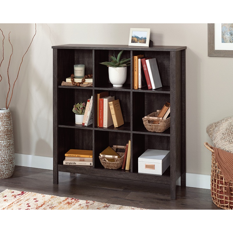 Sauder Select Storage Cubby Bookcase Blade Walnut (433979)  Sauder