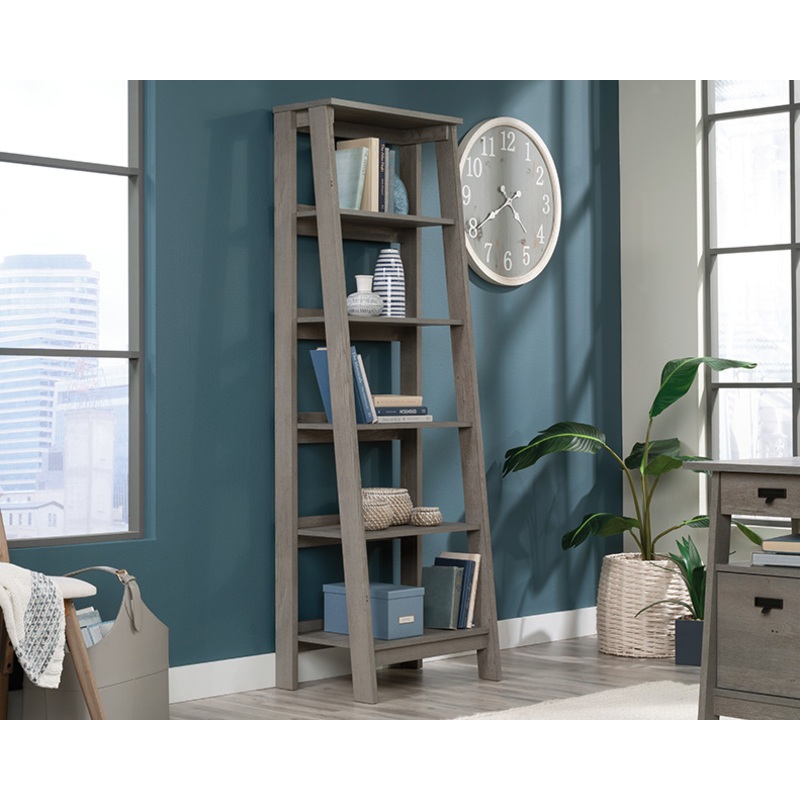 Trestle 5-Shelf Open Bookcase Mystic Oak (433198)  Sauder