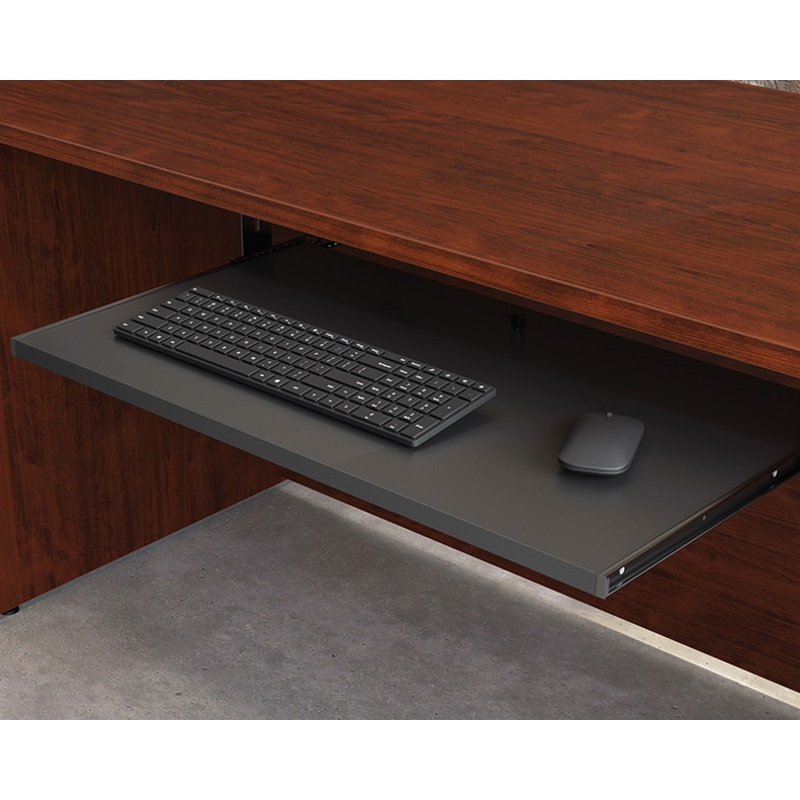 Affirm Underdesk Keyboard Shelf Black (426464)  Sauder