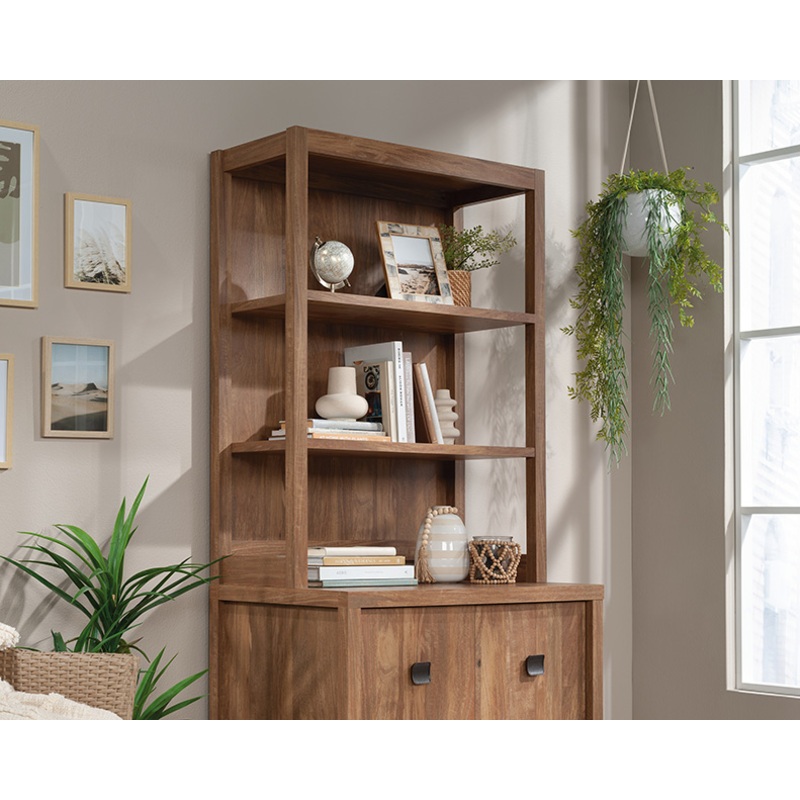 Cannery Bridge Library Hutch Sindoori Mango (429554)  Sauder