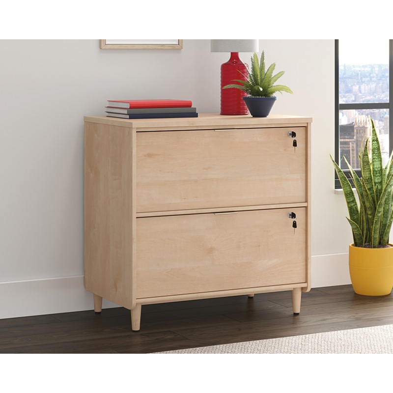 Clifford Place 2-Drawer Lateral File Natural Maple (433359)  Sauder