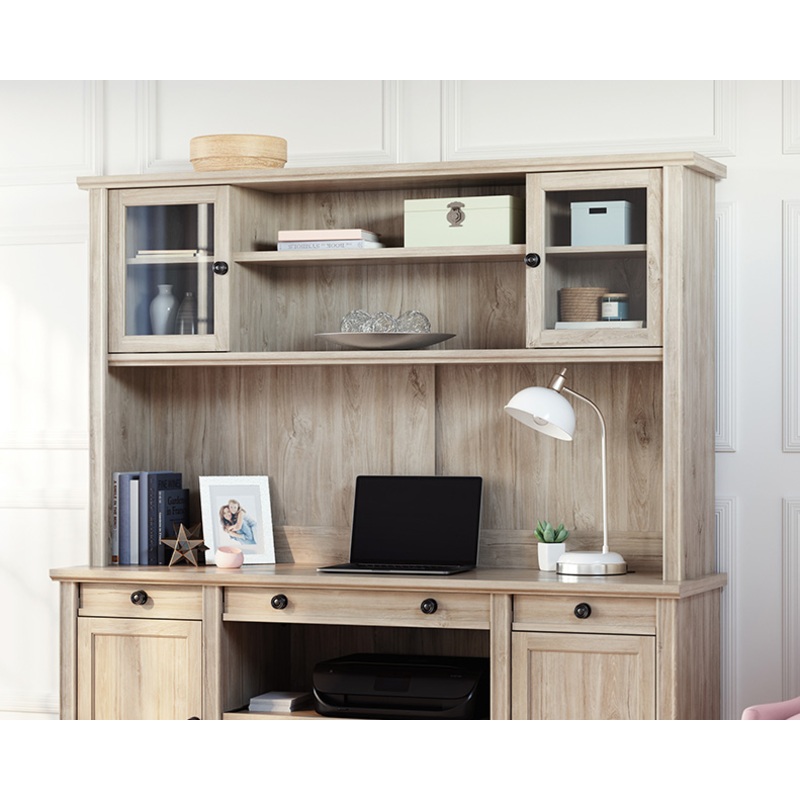 Hammond Home Office Computer Hutch Chalk Oak (428248)  Sauder