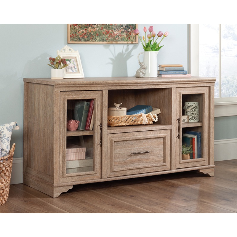 Rollingwood Credenza Brushed Oak (431437) – Sauder