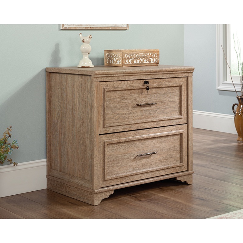 Rollingwood Lateral File Brushed Oak (431438) – Sauder