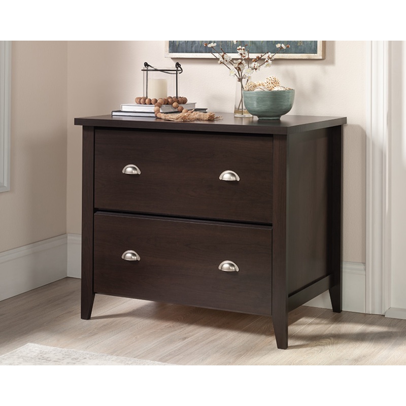 Summit Station Lateral File Cabinet Cinnamon Cherry (435235)  Sauder