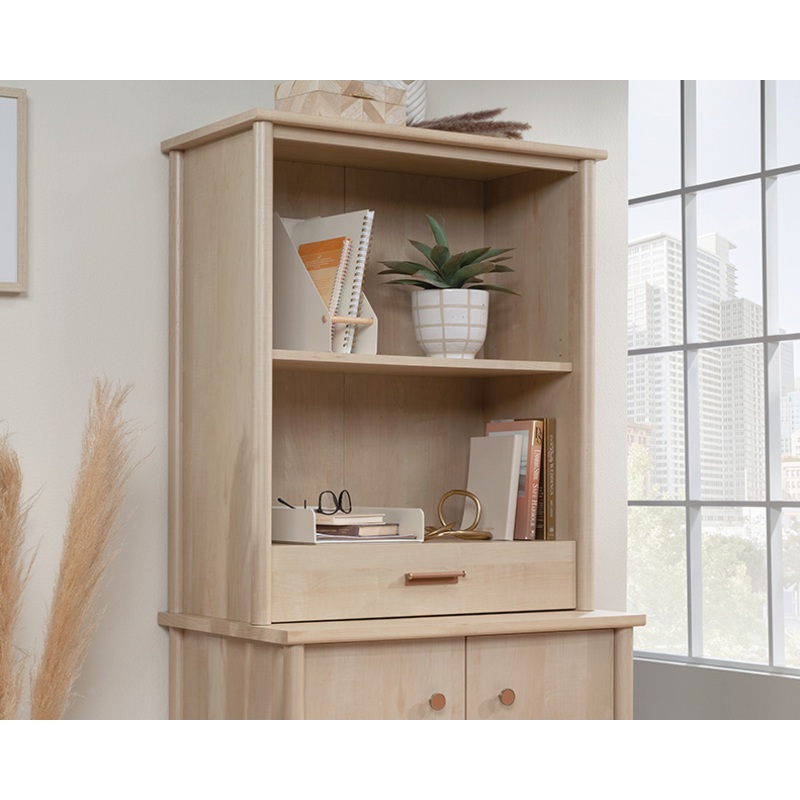 Whitaker Point Library Hutch Natural Maple (429372)  Sauder
