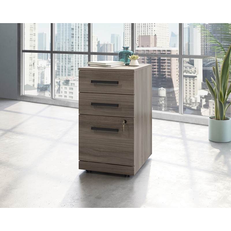 Affirm 3-Drawer Pedestal File Cabinet Hudson Elm (427410)  Sauder