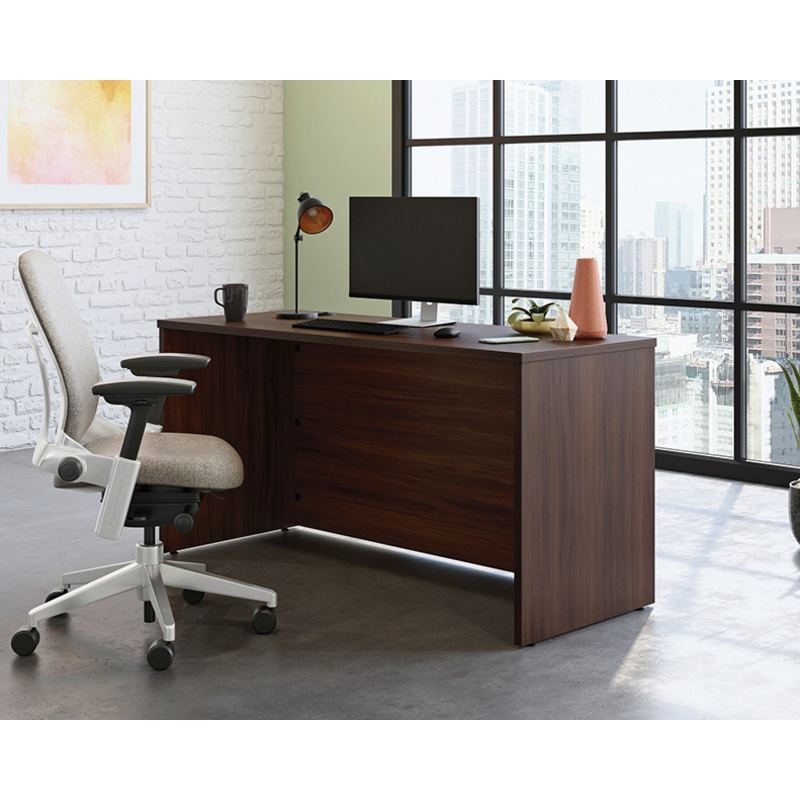 Affirm 60 x 24 Commercial Desk Noble Elm (427441)  Sauder