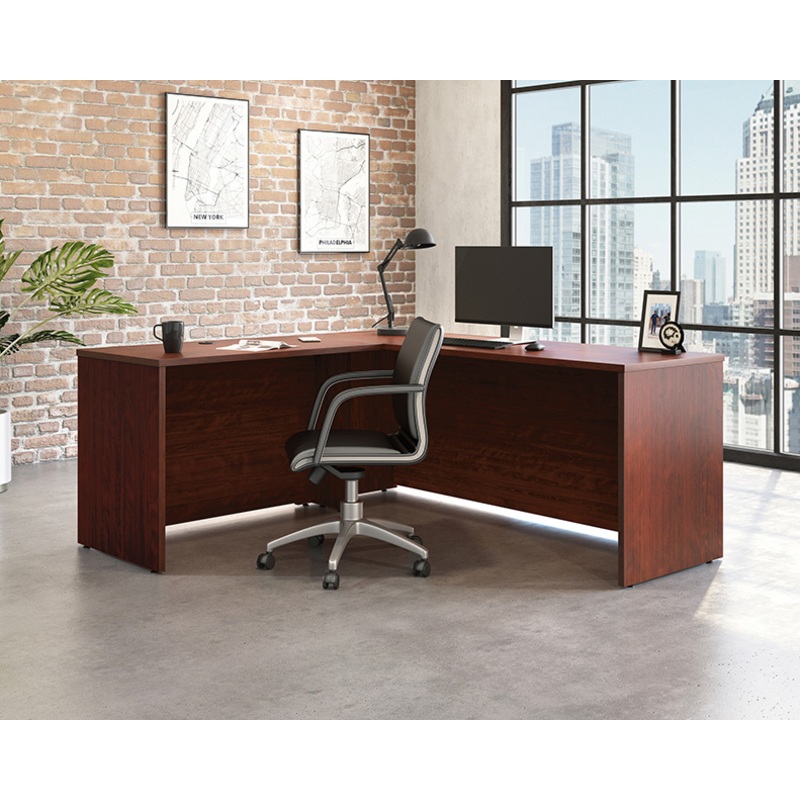 Affirm 72 Desk, 42 Desk Return Classic Cherry (430218) – Sauder