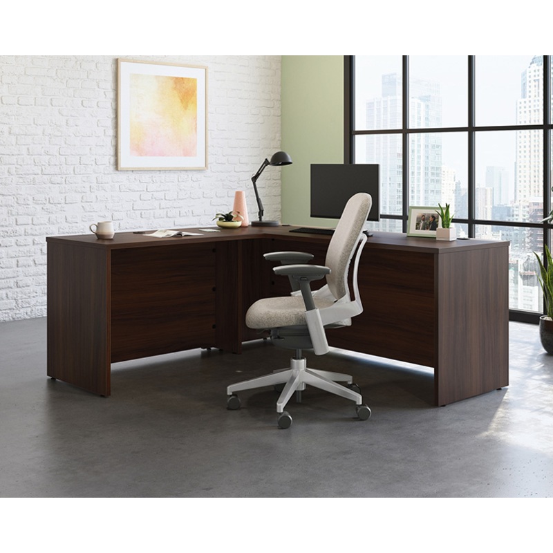 Affirm 72 Desk, 42 Desk Return Noble Elm (431538) – Sauder