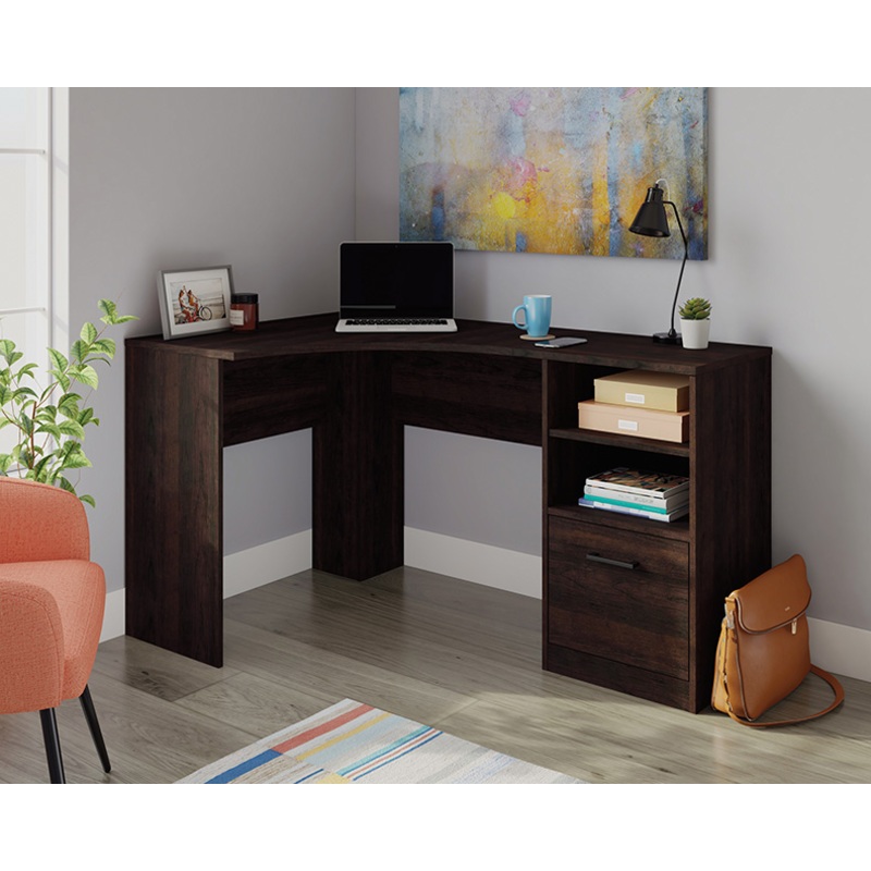 Beginnings Corner Desk Cinnamon Cherry (429625)  Sauder