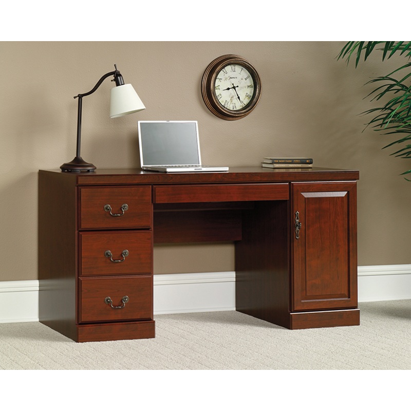 Heritage Hill Computer Credenza 404944 Sauder