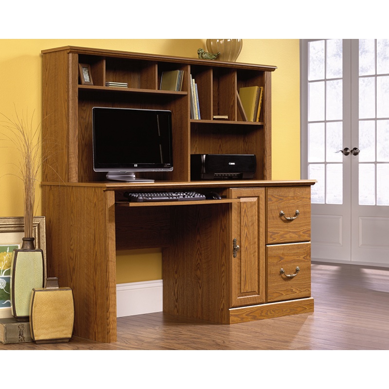 Orchard Hills Computer Desk With Hutch 401354 Sauder