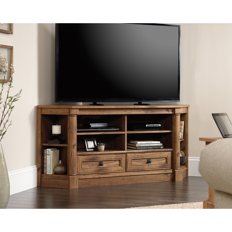 Palladia Corner Entertainment Credenza 420714 Sauder