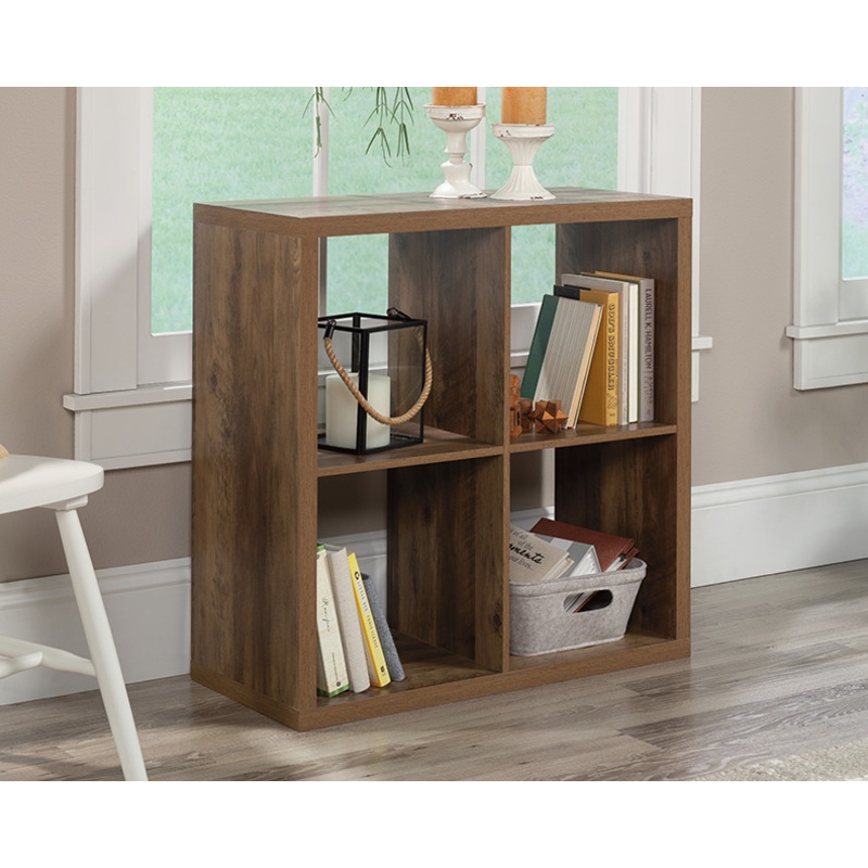 Sauder Select 4-Cube Organizer Rural Pine (431399)  Sauder