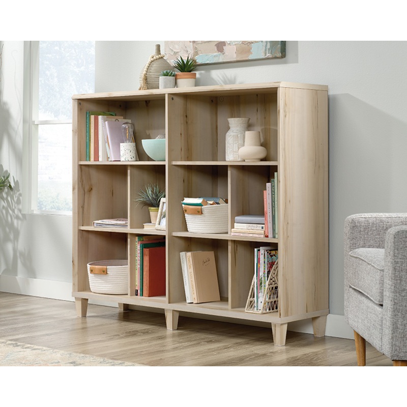 Willow Place Cubby Bookcase Pacific Maple (425292)  Sauder