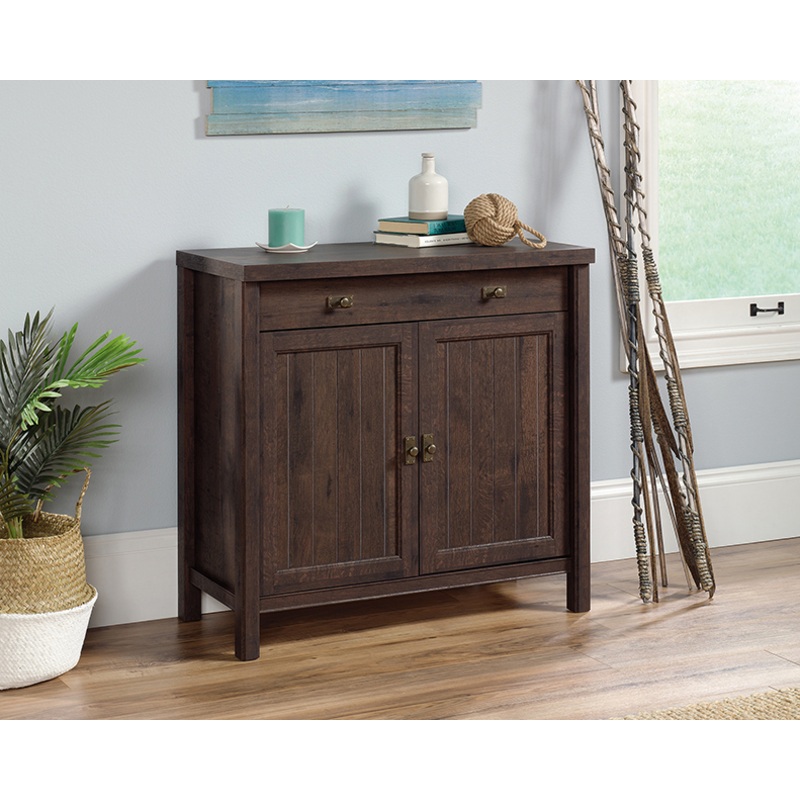 Costa Collection Coffee Oak Library Base (422981)  Sauder