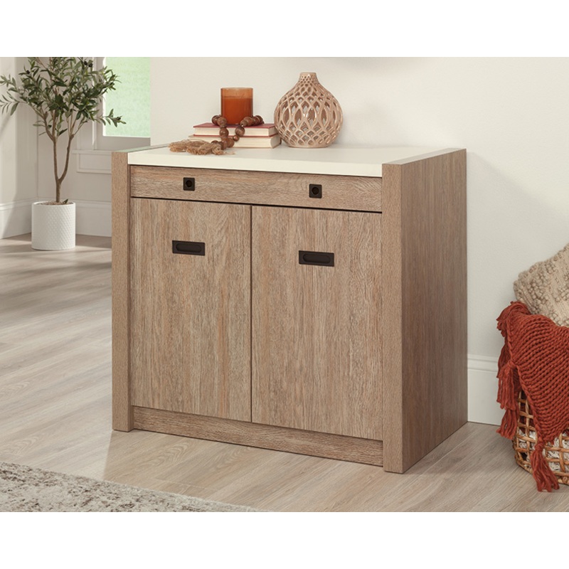 Dixon City 2-Door Library Base Cabinet Brushed Oak (432888)  Sauder
