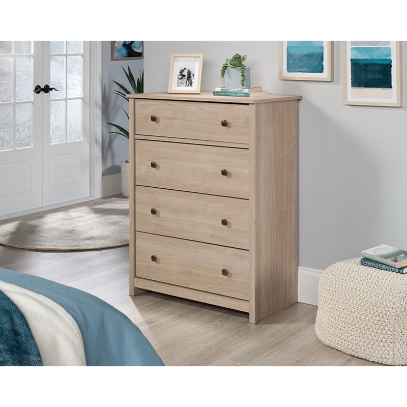 River Ranch 4-Drawer Bedroom Chest Harvest Walnut (447360) – Sauder