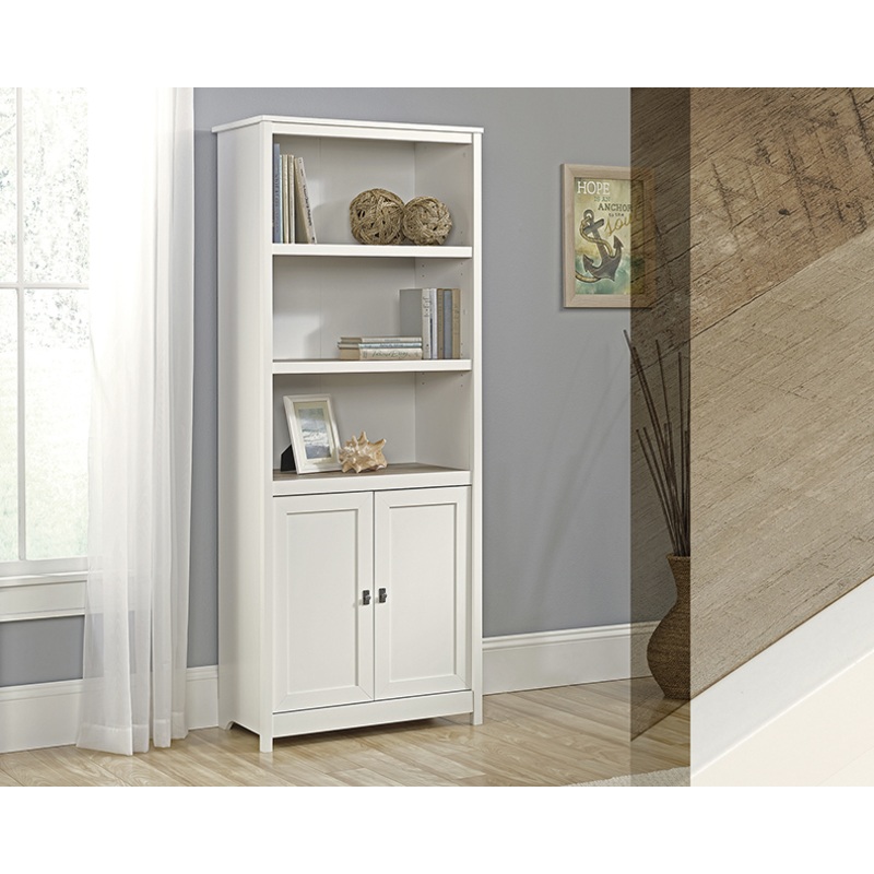 Cottage Road Library With Doors 417593 Sauder