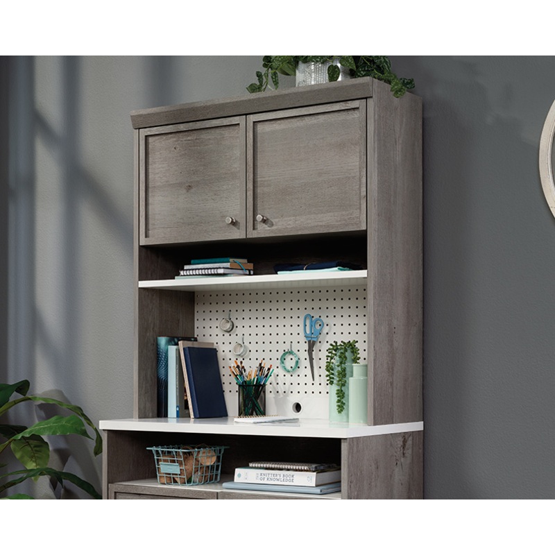 Craft Pro Series Craft Storage Hutch Mystic Oak (433650)  Sauder
