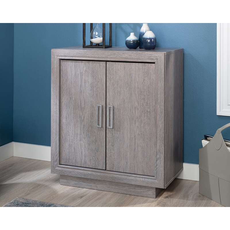 Hayes Garden Office Storage Cabinet Ashen Oak (434777)  Sauder