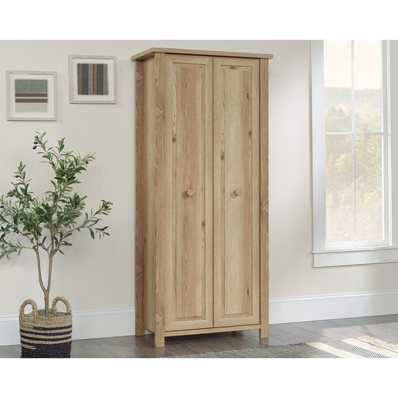 Hillmont Farm 2-Door Storage Cabinet Timber Oak (435180)  Sauder