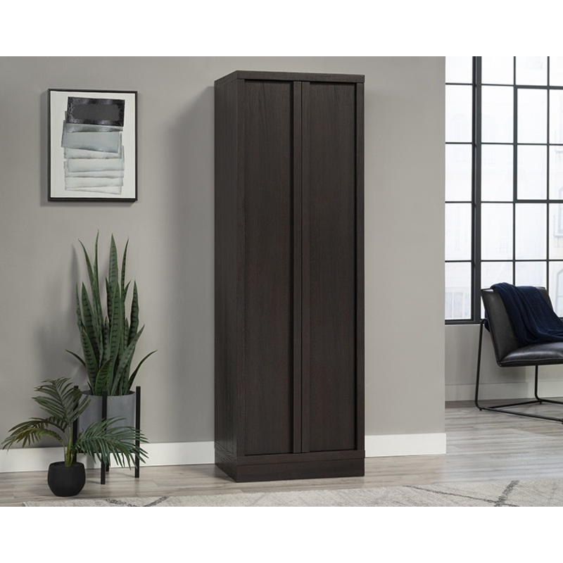 Merton Hall 2-Door Storage Cabinet Dakota Oak (443669)  Sauder