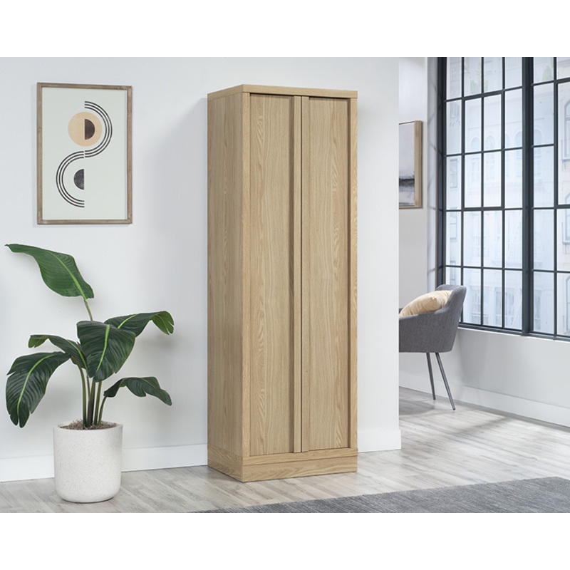 Merton Hall 2-Door Storage Cabinet Harmony Ash (443670)  Sauder