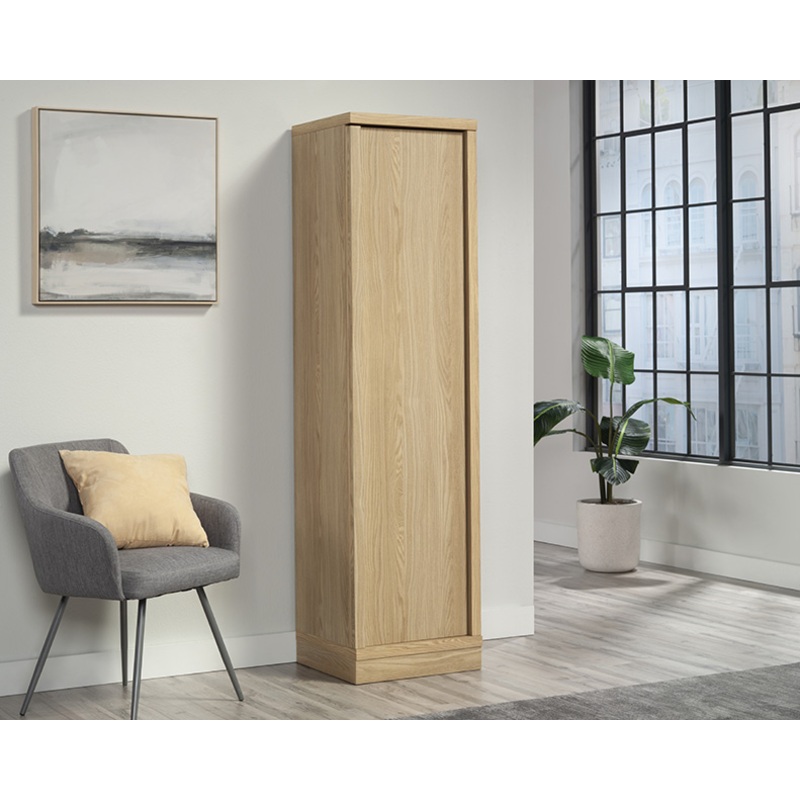 Merton Hall Single-Door Storage Cabinet Harmony Ash (443667)  Sauder
