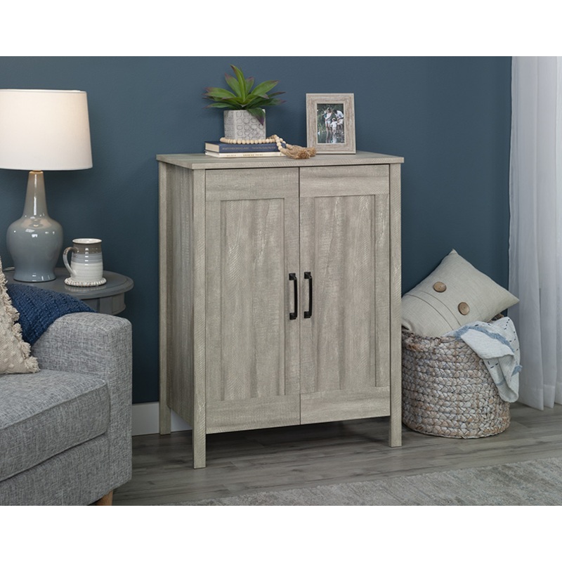 Sauder Select 2-Door Low Storage Cabinet Spring Maple (443665)  Sauder
