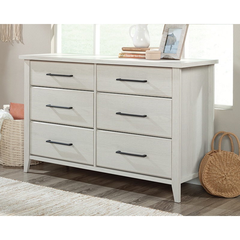 Summit Station 6-Drawer Dresser Glacier Oak (431999)  Sauder