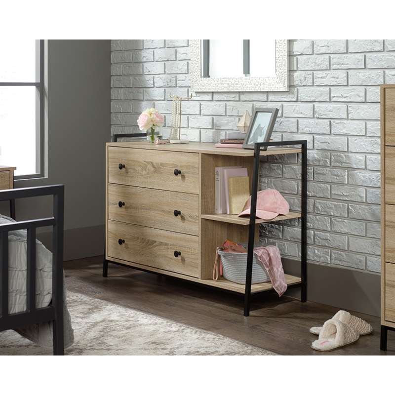 North Avenue 3-Drawer Dresser Charter Oak (424937)  Sauder