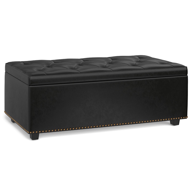 Storage Ottomans Hamilton Lift Top Storage Ottoman