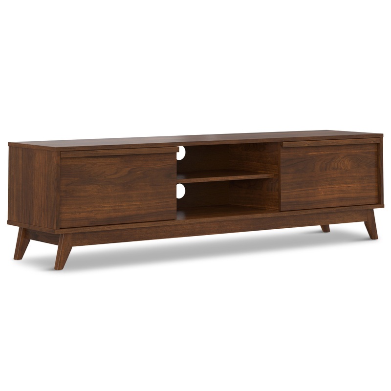 TV Stands Lennon 72 inch Low TV Stand in Walnut