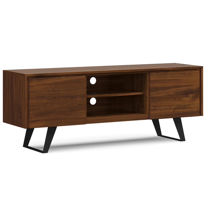 TV Stands Lowry TV Media Stand in Walnut
