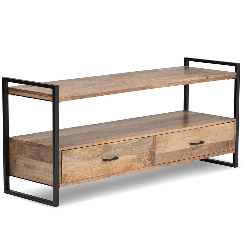TV Stands Riverside TV Media Stand in Mango
