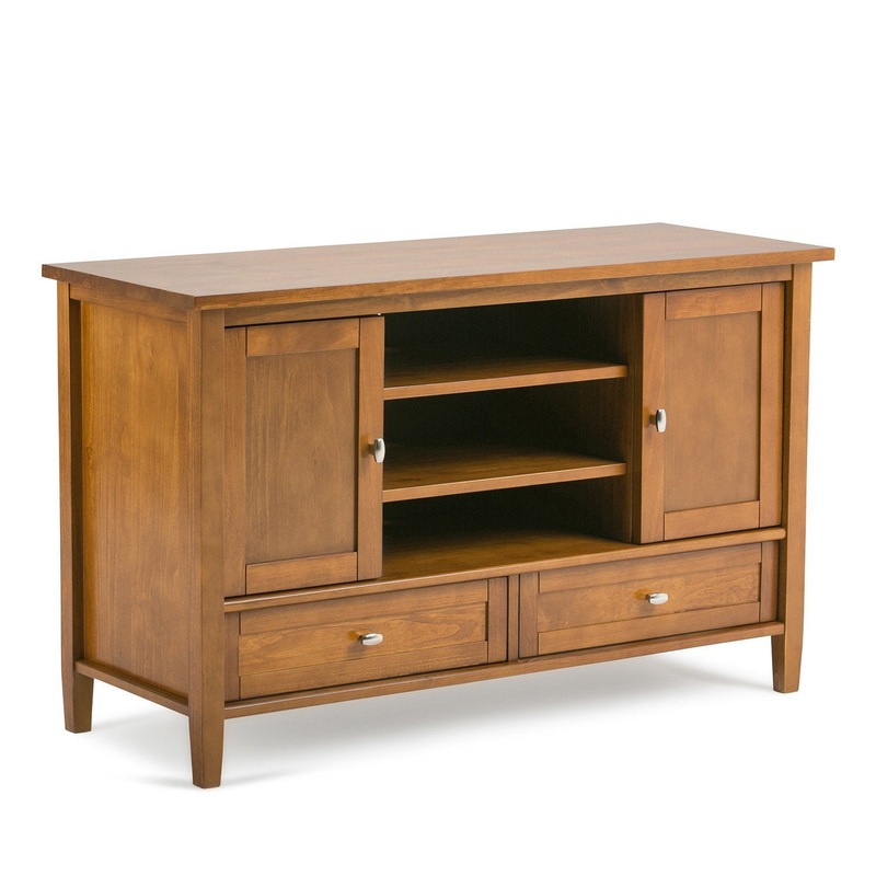 TV Stands Warm Shaker TV Media Stand