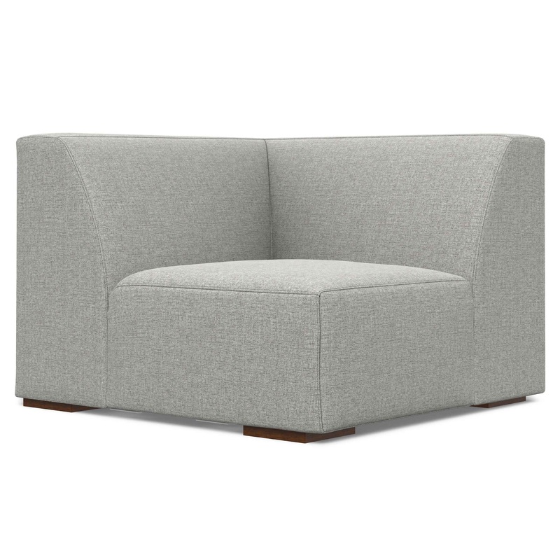 Sofa Modules Rex Corner Module in Performance Fabric