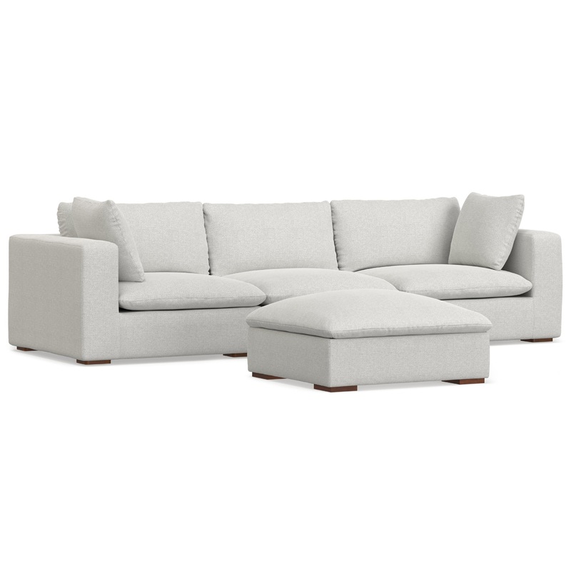 Sofa Sets Jasmine 3 Seater Sofa and Ottoman
