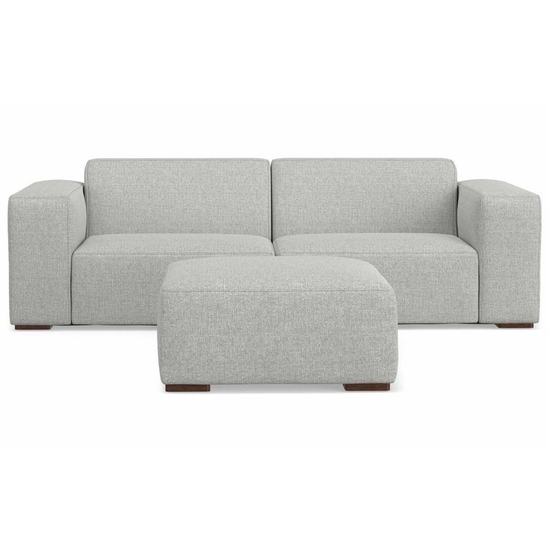 Sofa Sets Rex 2 Seater Sofa and Ottoman in Performance Fabric
