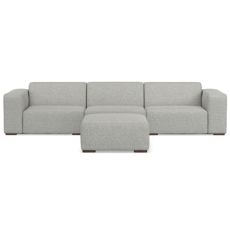 Sofa Sets Rex 3 Seater Sofa and Ottoman in Performance Fabric