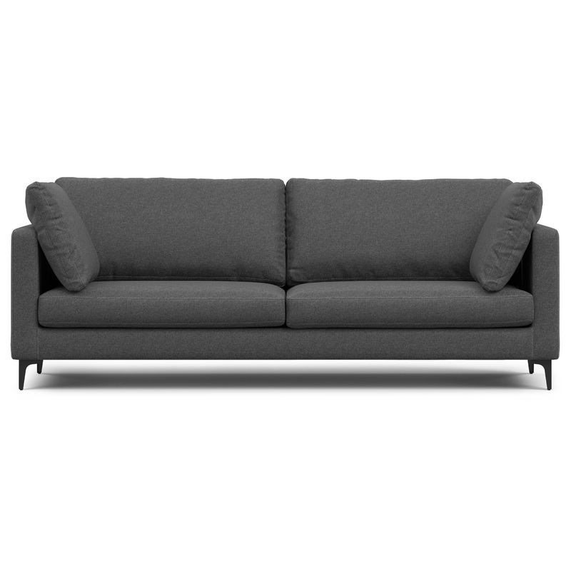 Sofas Ava 90 inch Mid Century Sofa