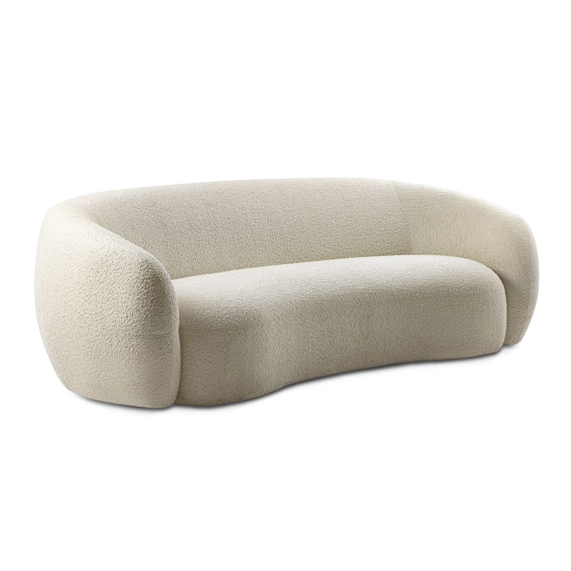 Sofas Sherri 89 inch Sofa in Boucle Performance Fabric