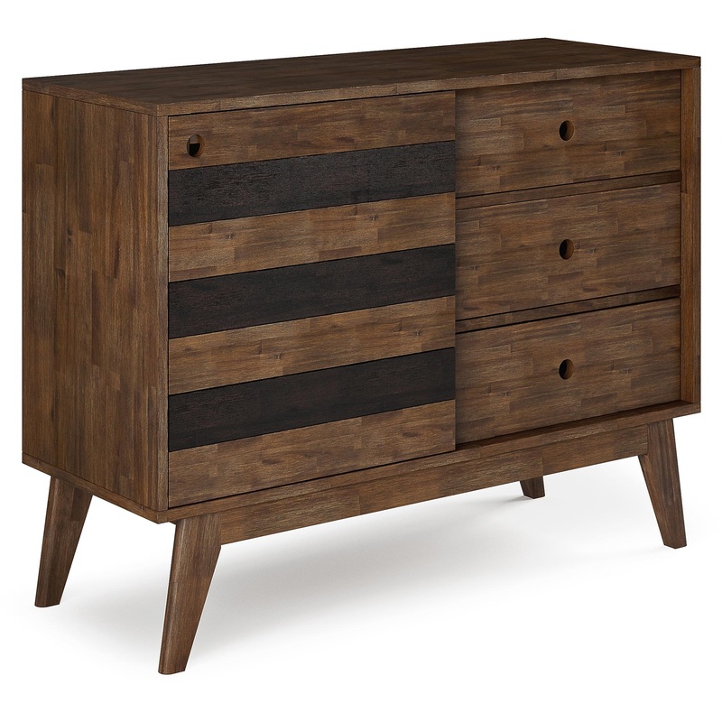 Storage Cabinets Clarkson Medium Storage in Acacia